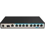 Longline LNG2000-1T8TP1S-I 8 Port Endüstriyel Gigabit PoE Ethernet 8xPoE + 1xRJ45 + 1xSFP Switch