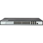 Longline LNG5720-24MP6X 24 Port Layer 3 2.5G 24x2.5G RJ45 + 6x10G SFP 370W PoE Yönetilebilir PoE Ethernet Switch