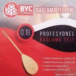 LongMoon Byc18 Kısa Sap Bağlama Teli Takım Profesyonel 0.18 Kısa Sap