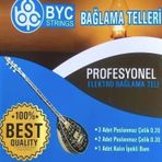 LongMoon Byc20E Elektro Bağlama Saz Teli Takım 0.20