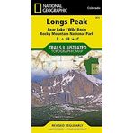 Longs Peak: Rocky Mountain National Park [Bear Lake, Wild Basin] (National Geographic Trails Illustrated Map) by National Geographic Maps - Trails Illustrated (2008-01-01)