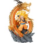 Longzhuo Ejderha Topu Ejderha Yumruk Süper Sanwukong Figürü Yüksekliği 135MM (Yurt Dışından) - Sarı
