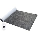 LongZYU Kendinden Yapışkanlı Keçe, 40 x 220 cm, Açık Gri Yapışkan Keçe, Metrelik Ürün, Keçe Ped, Kendinden Yapışkanlı, Kutu Astar, Fincan Matları, Resim Çerçeveleri, Sandalye Ayakları için, 2 mm