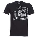 Lonsdale Langsett Siyah Erkek T-shirt