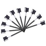 LOOKSEVEN Kirpik tarağı ve kaş fırçası, kirpik fırçası tarak seti (10 parça)