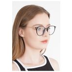 LOOKUP Evan Mavi Işık Korumalı Gözlük Anti Blue Light Optik Uyumludur (Camları Değişebilir) Oval Çerçeve