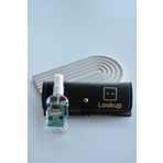 LOOKUP Gözlük Saklama Deri Kılıfı Ve Gözlük Camı Temizleme Spreyi Birlikte Ekran Temizleme Suyu 50 cc