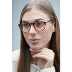 LOOKUP Mavi Işık Korumalı Gözlük Unisex Kadın Erkek Optik Uyumlu TR90 Kırılmaz Esnek Çerçeve 50-14-140