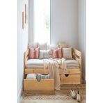 Loolpi Home Çekmeceli Sedir Koltuk ve Karyola - Ahşap - Ölçü