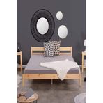 Loolpi Home Doğal Ahşap Karyola Tek ve Çift Kişilik Tüm Ölçülerde Doğal ahşap 90 x 190 LoolpiNM143