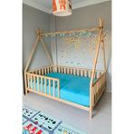 Loolpi Home – Montessori Bebek Ve Çocuk Karyolası Unisex Doğal Ahşap Yatak DOĞAL ÇAM 100 x 200 LoolpiNM117