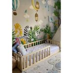 Loolpi Home – Montessori Bebek Ve Çocuk Karyolası Unisex Doğal Ahşap Yatak DOĞAL ÇAM 90 x 190 LoolpiNM172