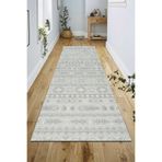 Loomina Home İskandinav Bukle Gri-Krem Halı – Sade Tasarım, Modern & Konforlu, Salon Halısı