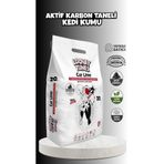 Looney Tunes Aktif Karbon Taneli Topaklaşan Bentonit Kedi Kumu 20 LT