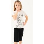 Looney Tunes Erkek Çocuk T-Shırt Krem Melanj - 2 - 3 Yaş