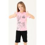Looney Tunes Erkek Çocuk T-Shırt Pembe - 2 - 3 Yaş