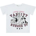 Looney Tunes Kız Çocuk Tişört 10-13 Yaş Beyaz-10-11 Yaş