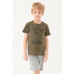 Looney Tunes L1587-2 Haki Erkek Çocuk T-shirt