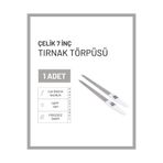 Loony Çelik Tırnak Törpüsü 7 İnç – Dayanıklı ve Profesyonel Tırnak Şekillendirici