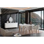 Loop Yemek Odası Takımı - 6 Sandalye