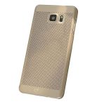 Loopee Samsung Galaxy Note FE Fan Edition Point Gold Sert Arka Kapak