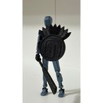 Loopify Lucky 13 Aksiyon Figürü Robot Oyuncak 13cm ve Aztec Aksesuar Seti