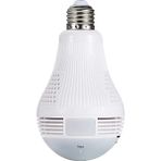 Loosafe Full Hd 960p Wifi Ampul Led Kablosuz Panoramik 360 Kamera