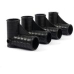 Loove Bebe Luxury Beşik 32 Lik Plastik Dübel Boru Birleştirme Aparatı 4 Adet Siyah Renkli Dayanıklı Ayak
