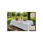 L'Opaline Tek Kullanımlık Kağıt (1 ADET) Masa Örtüsü 100x150 cm Beyaz, Doğum Günü, Nişan, Söz, Baby Shower, Piknik, Parti, Bahçe, Balkon, Organizasyon Sofra Örtüsü