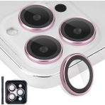 Lopard Apple Iphone 16 Plus Lens Kamera Koruyucu Premium Safir Parmak Izi Bırakmayan Cl-12 - Pembe