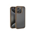 Lopard İphone 16 Pro Max Kılıf Karbon Fiber Kamera Çerçeveli Venus Kapak ile uyumlu