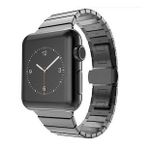 Lopard KRD-16 Siyah Apple Watch 38 mm Erkek Kol Saati Kordonu