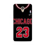 Lopard Lenovo P2 Kılıf Basketbolcular 1 Chicago 23 Siyah Telefon Kılıfı ile uyumlu