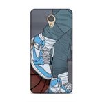 Lopard Lenovo P2 Kılıf Basketbolcular 3 Ayakkabı Mavi Arka Kapak ile uyumlu