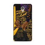Lopard Lenovo P2 Kılıf Basketbolcular 7 Kobe 24 Siyah Sarı Desenli Kılıf ile uyumlu