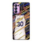 Lopard Oppo Reno 5 Pro Kılıf Basketbolcular 14 Curry 30 Cover Kılıf ile uyumlu
