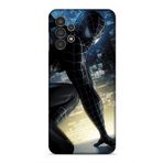 Lopard Samsung Galaxy A13 4G Niss Hifi 7 Marvel Venom Spiderman Gri Desenli Kılıf ile uyumlu
