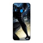Lopard Samsung Galaxy A30 Niss Hifi 7 Marvel Venom Spiderman Gri Desenli Kılıf ile uyumlu