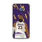 Lopard Samsung Galaxy C5 Pro Kılıf Basketbolcular 18 Lebron James NBA Parlak Kılıf ile uyumlu