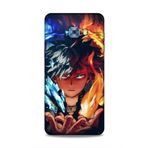 Lopard Samsung Galaxy C5 Pro Kılıfı Hifi 3 Todoroki Shoto Anime Turuncu Arka Kapak ile uyumlu