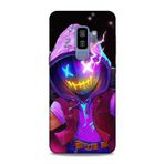 Lopard Samsung Galaxy S9 Plus Kılıf Caliburn 19 Maskeli Pembe Tam Koruma Kılıf ile uyumlu