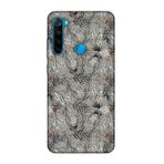 Lopard Xiaomi Redmi Note 8 Uyumlu Romans Gri Telefon Kılıfı