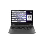 Loq 15Iax9 Gtı116 Intel Core I5 12450Hx 16Gb 1Tb Ssd Rtx 4050 Freedos 15.6'' Fhd Taşınabilir Bilgisayar 83Gs007wtr