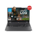 Loq 15Iax9 Intel Core İ5-12600Hx 12Gb 1Tb Ssd Geforce Rtx 4050 6Gb (105W) 15.6" Fhd Ips Panel 144Hz Freedos Taşınabilir Bilgisayar 83Gs00pftr