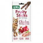 Lora 3x5 gr Tavuk Etli Narlı Stick Kedi Ödülü