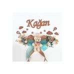Lora Davet Bebek kapı süsü, Hastane kapı süsü, Duvar süsü aksesuarları (1 Adet) Mavi - 36505