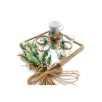 Lora Davet Damat Kahve Fincan Takımı Kare (1 Adet) Yeşil 54145 TYC00229287066