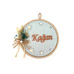 Lora Davet Erkek Bebek kapı süsü, Hastane kapı süsü, Duvar süsü (1 Adet) Mavi - 36108