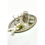 Lora Davet Söz Nişan Damat Kahve Tepsisi (1 Adet) Naturel 53230