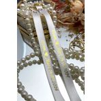 Lora Davet Söz Nişan Yüzük Kurdelesi (Dökülen inci, Altın Yazı) Beyaz (1 Adet) Beyaz 42256